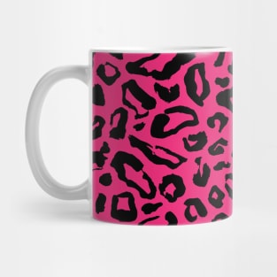 Pink Leopard Skin Pattern Mug